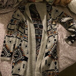 Scully Multicolor Aztec Cardigan